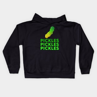 FUNNY Dill Pickle Lover Kids Hoodie